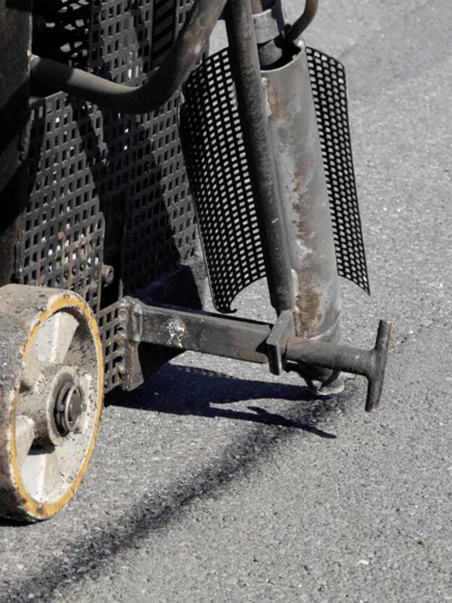 Asphalt-Risssanierung Arbeitsfotos Astek