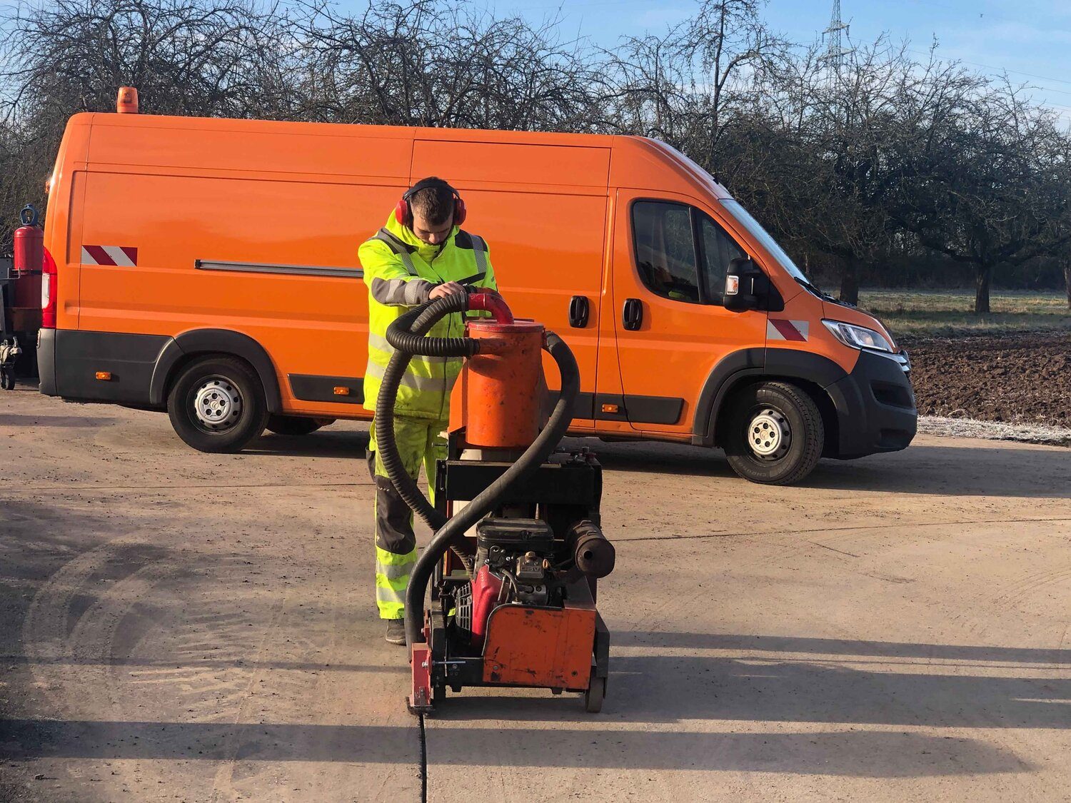 Astek Team bei der Arbeit