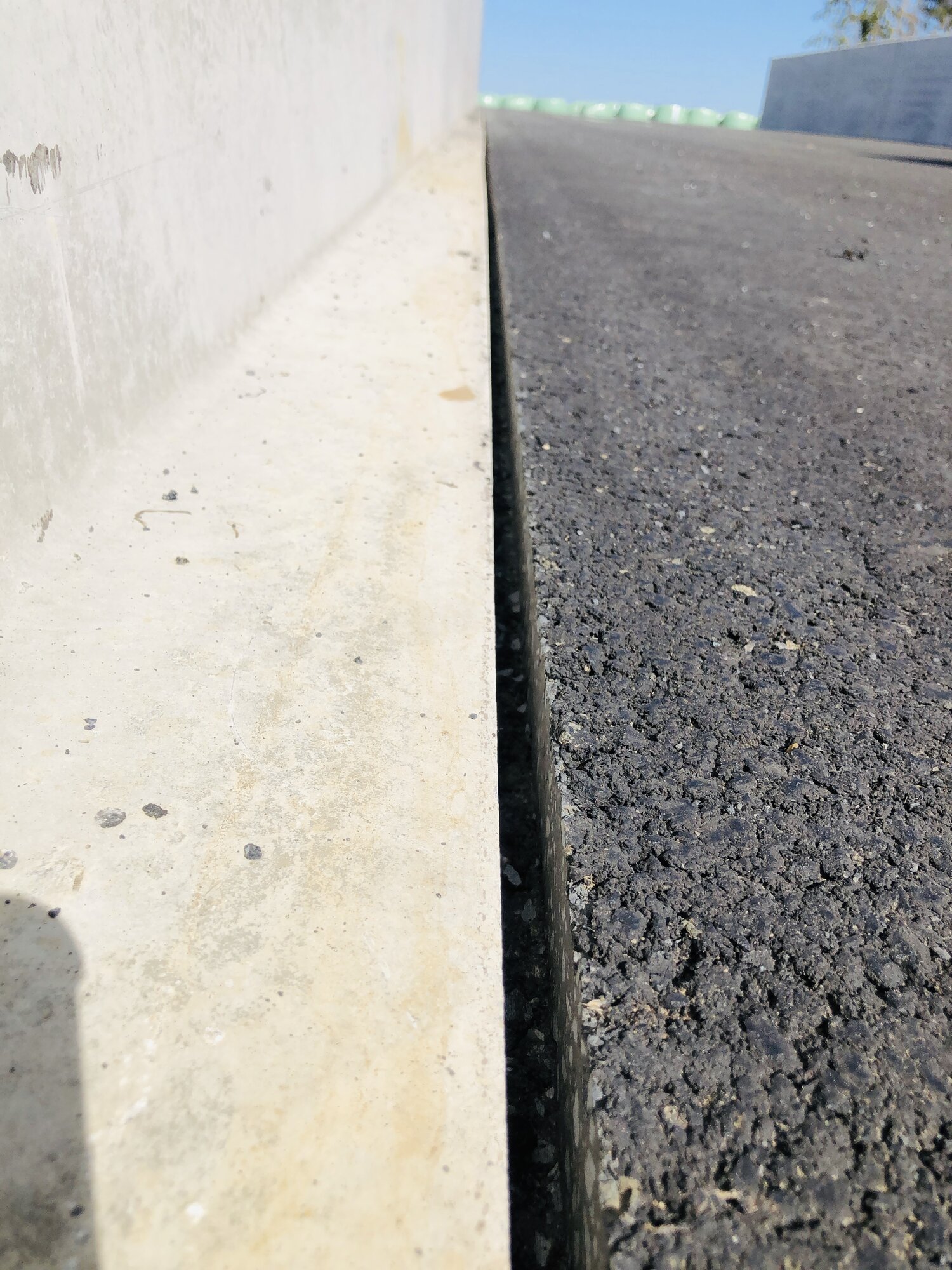 Fugenschnitt Biogassilo Reichshof